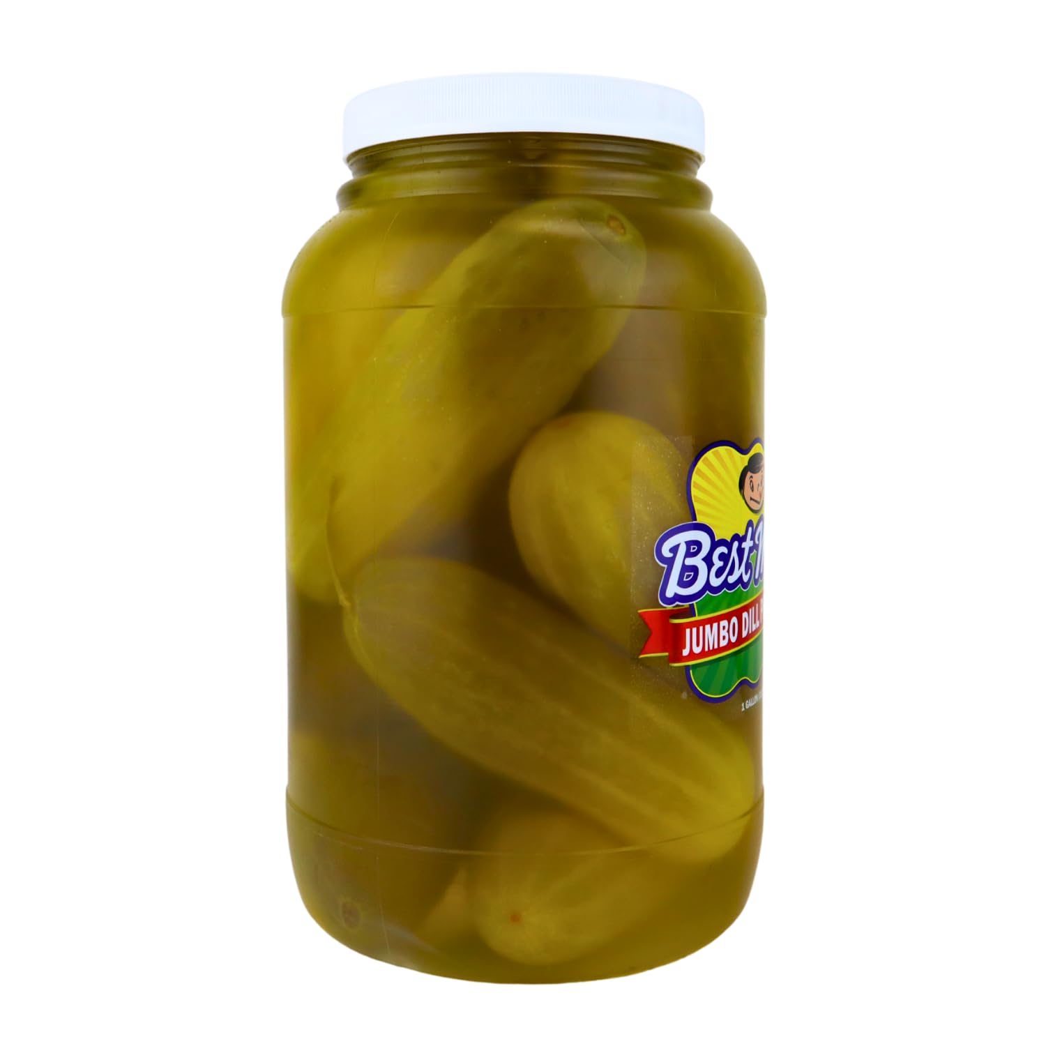 Best Maid Dill Pickles jar label detail emphasizes heritage and dill aroma.