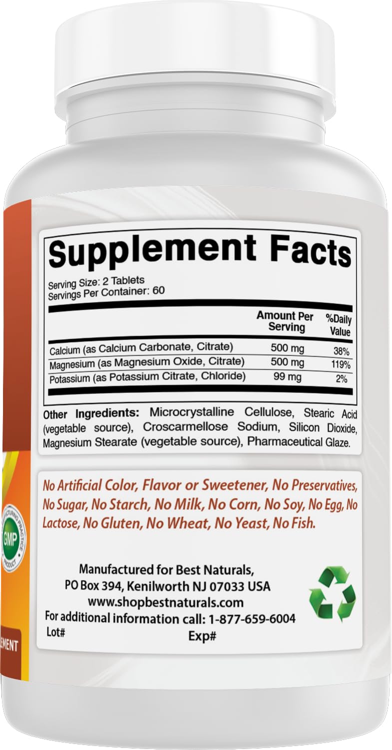 Best Naturals bottle on kitchen counter with non-GMO gluten-free label visible