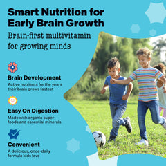 Mama Bird spoon-dosing shows easy, tasty daily nutrition for growing children.