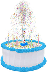 BEST PARTY EVER edible confetti sprinkles USA-made for cake celebrations.