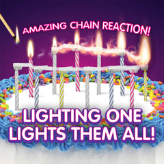 Best Party Ever Quick Light Candles cut-length option lets you tailor the candle count