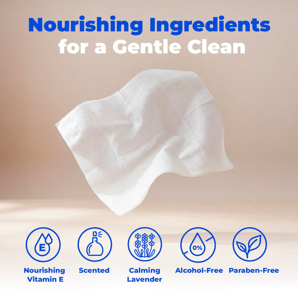 Best Pet Supplies gentle hypoallergenic wipes safe for puppies and cats after hikes.