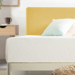 Best Price Mattress 8in Twin memory foam top view highlights contouring comfort.
