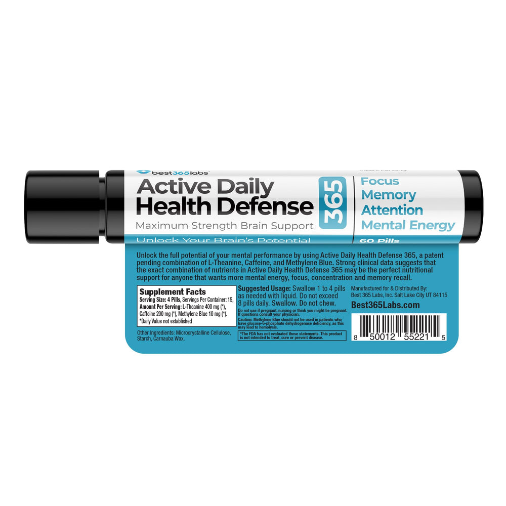 Best 365 Labs Maximum Strength Brain Support capsules close-up for daily use