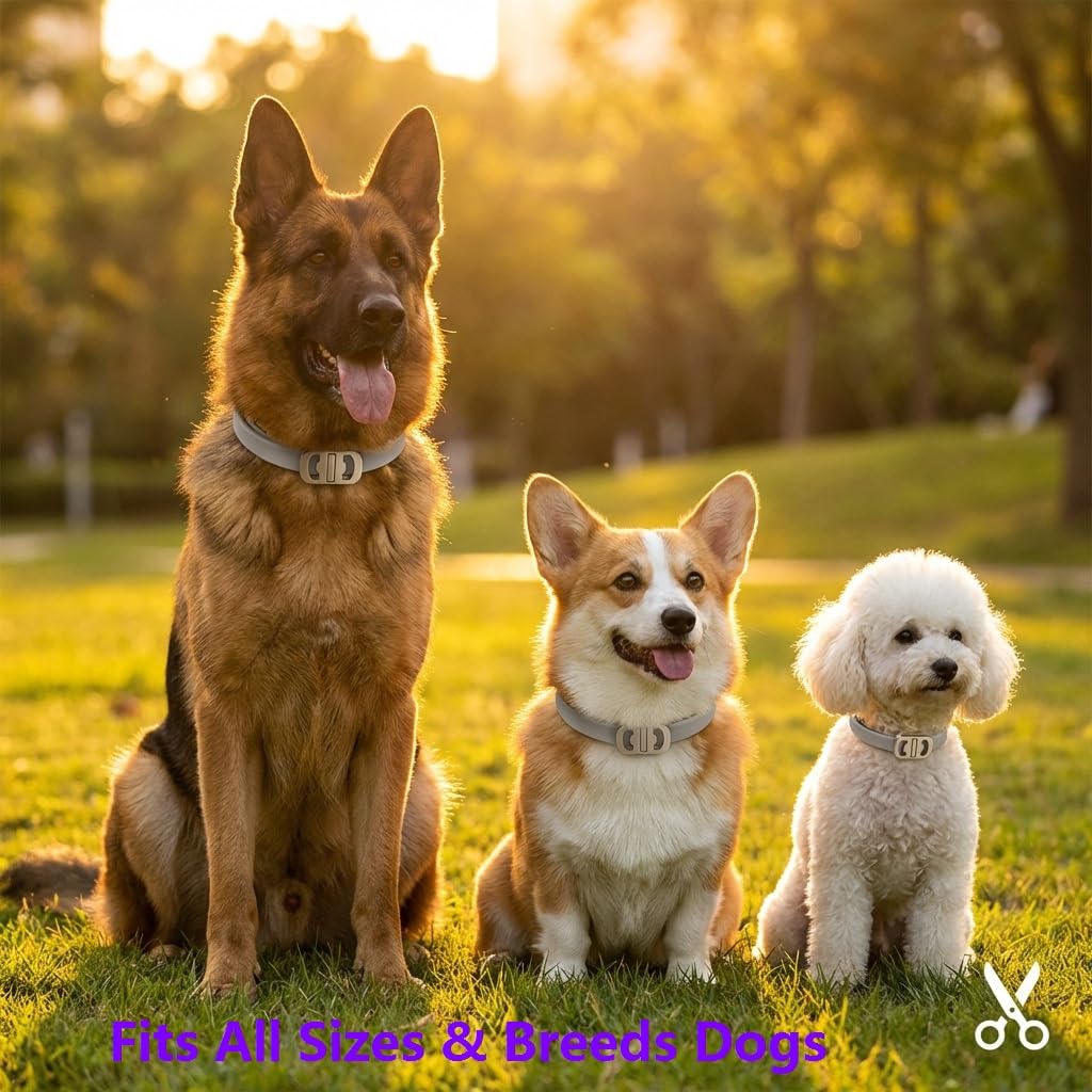 BestHoby plant-powered collar blends cedarwood-geranium-lemongrass-rosemary fragrance