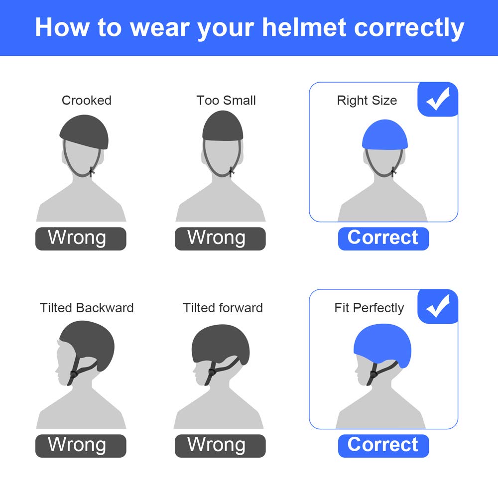 Besttravel helmet blue packaging, ready to gift.