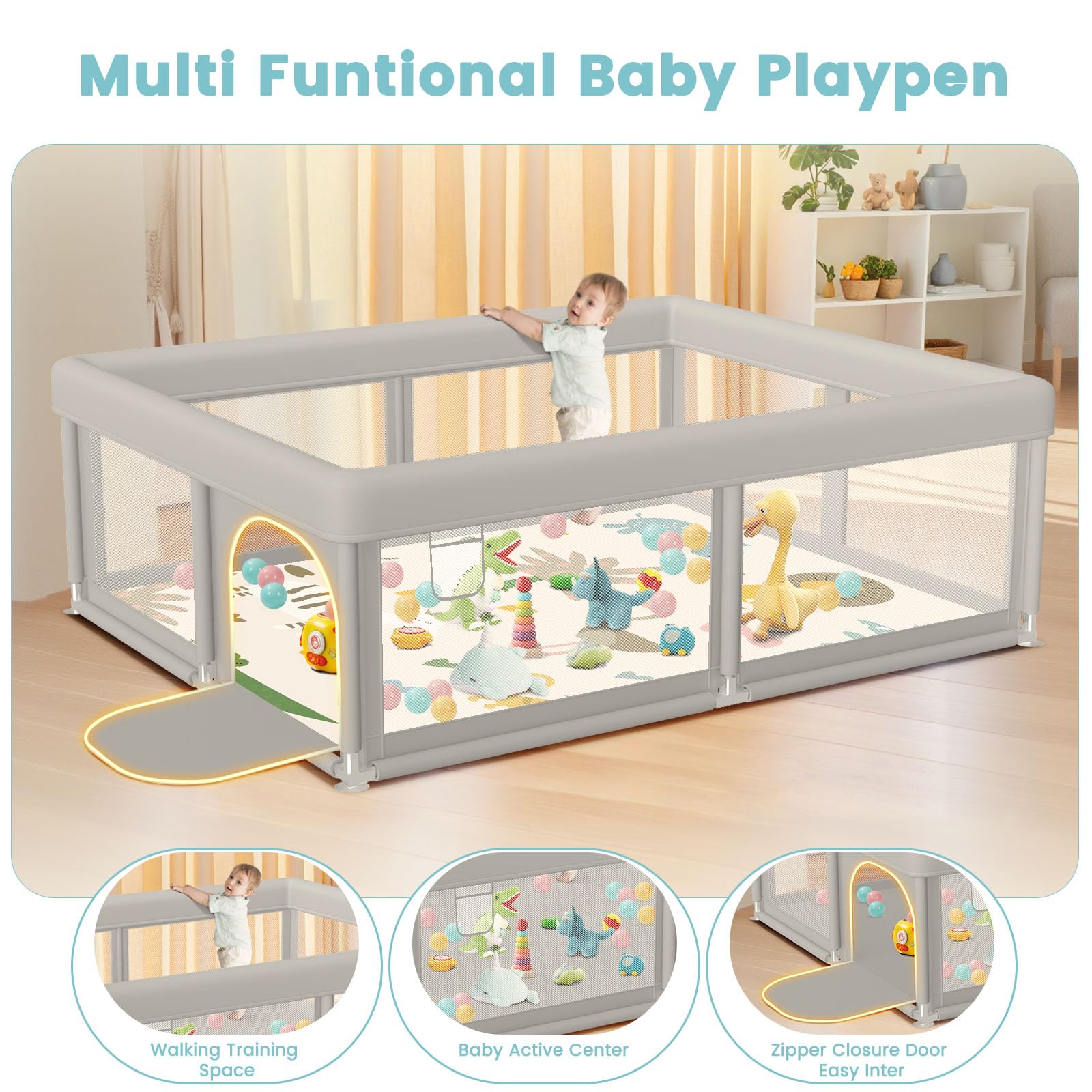 Besuhot safe-frame uses rust-proof alloy and ABS joints for a sturdy structure.
