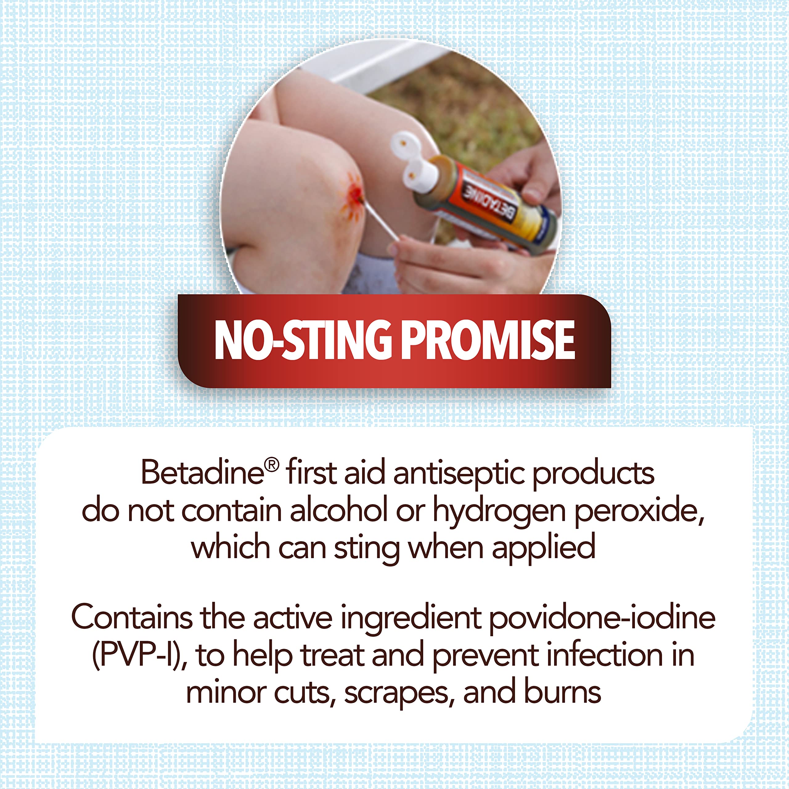 Betadine professional-use hospital setting signals trusted infection protection.