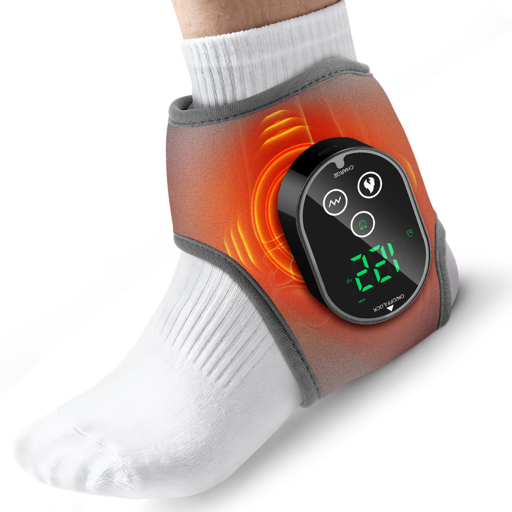BETOLEAN foot massager pain relief with full foot coverage for soothing warmth
