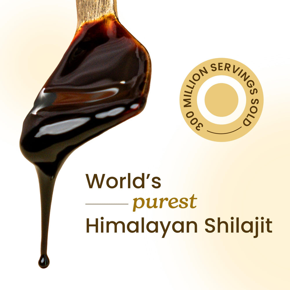 Better Alt Shilajit resin dissolved in water ready for consumption