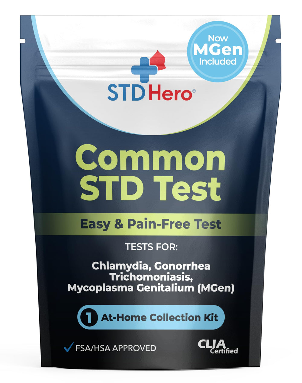 Better Life Science STD Hero kit collection cup for at-home sample collection