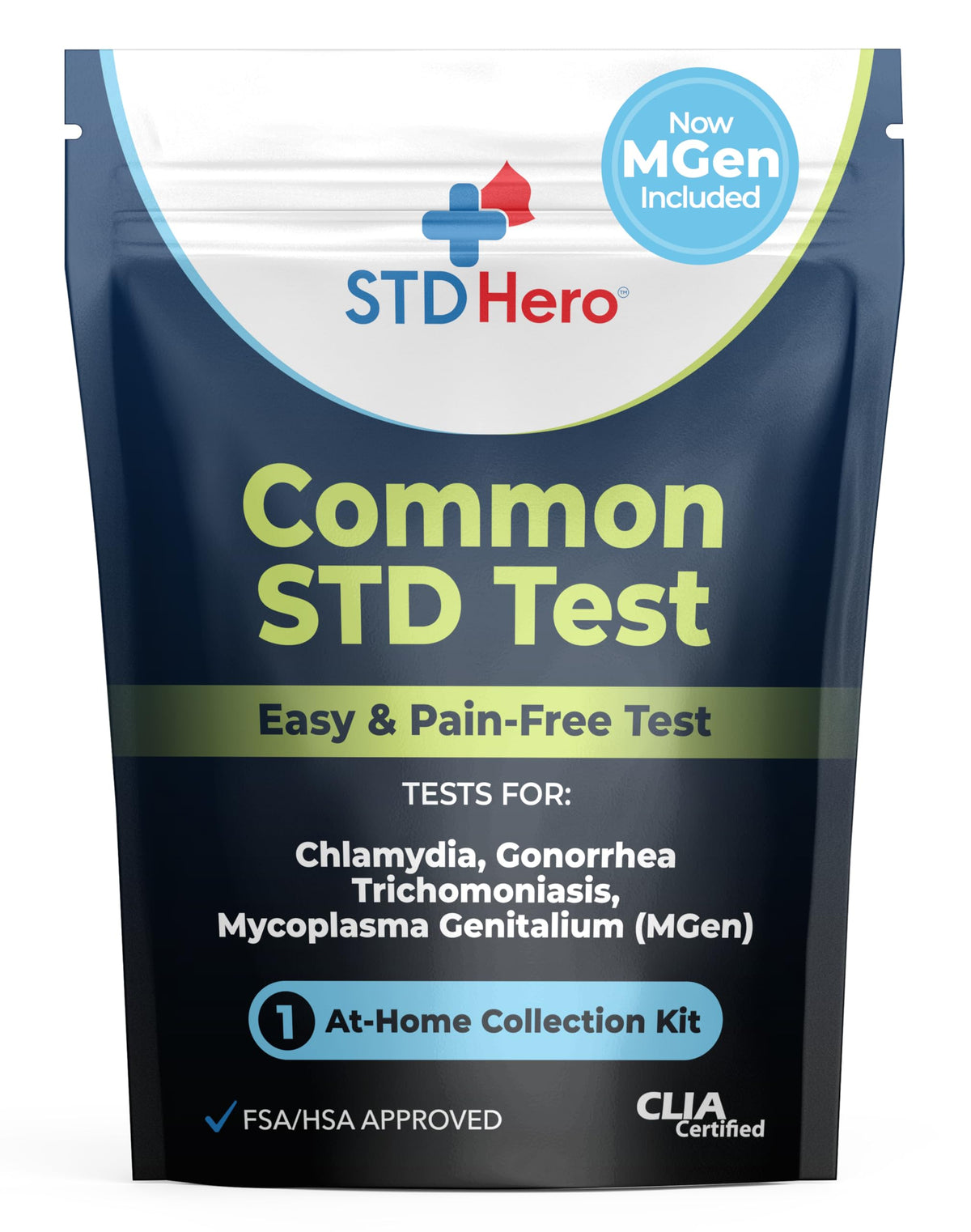 Better Life Science STD Hero kit collection cup for at-home sample collection