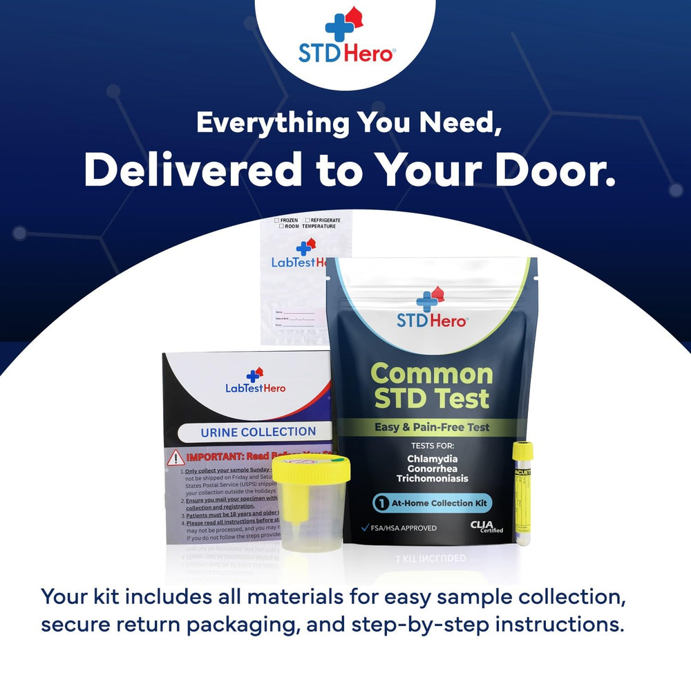 Better Life Science STD Hero kit private at-home collection experience