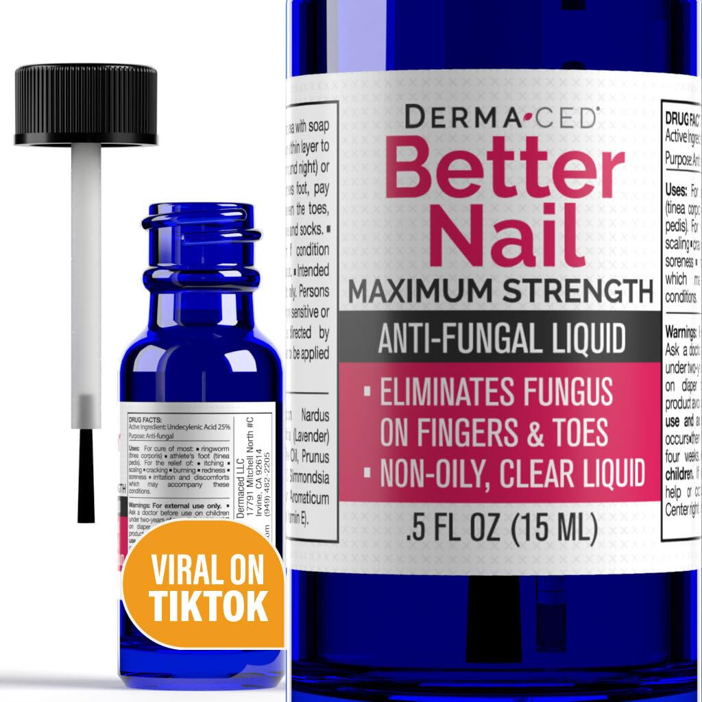 Better Nail Rejuvica bottle close-up for targeted nail treatment.