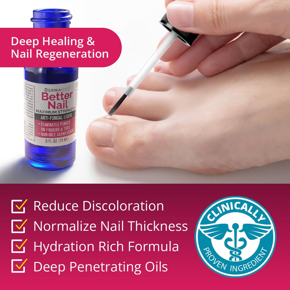 Brush applicator demonstrates easy, mess-free daily use.