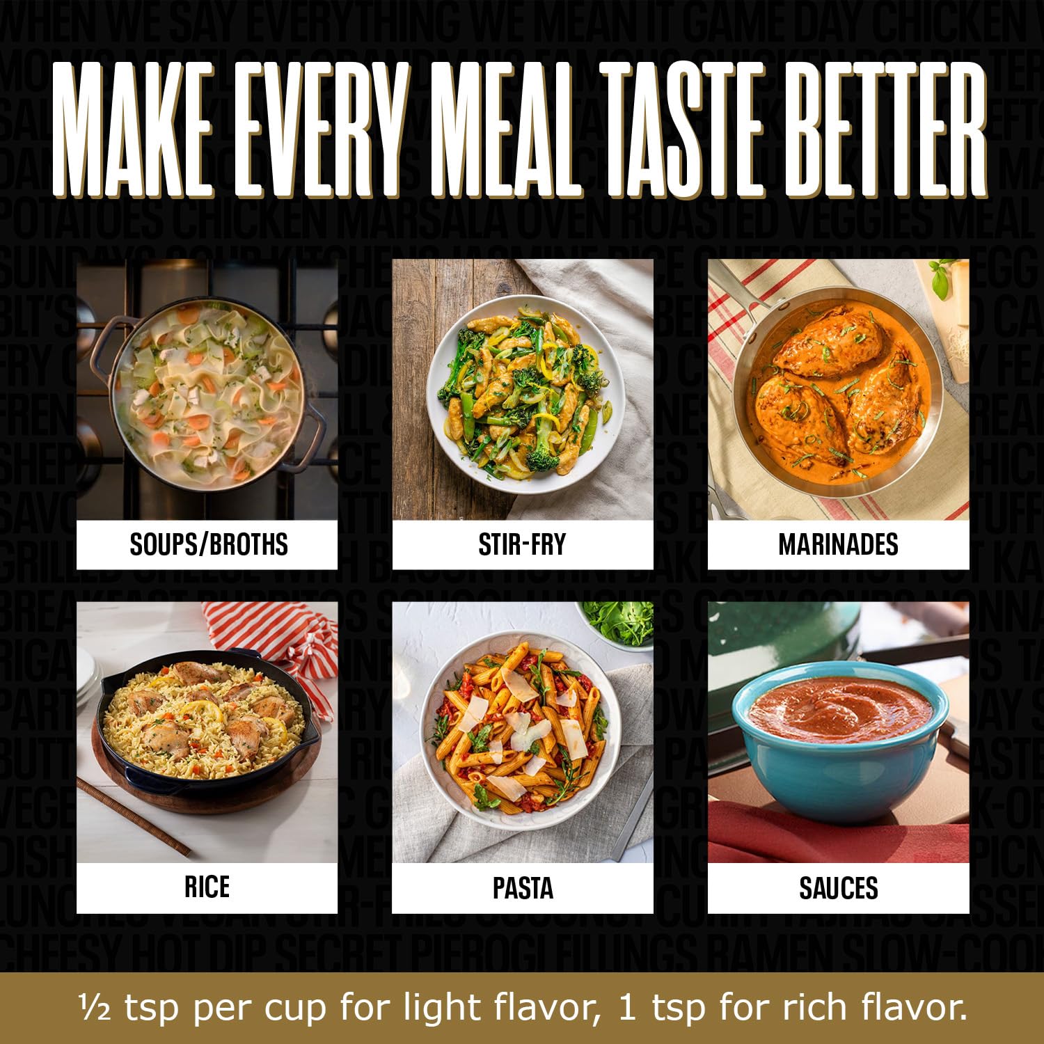 Better Than Bouillon Roasted Chicken Base scoop for precise flavor control.