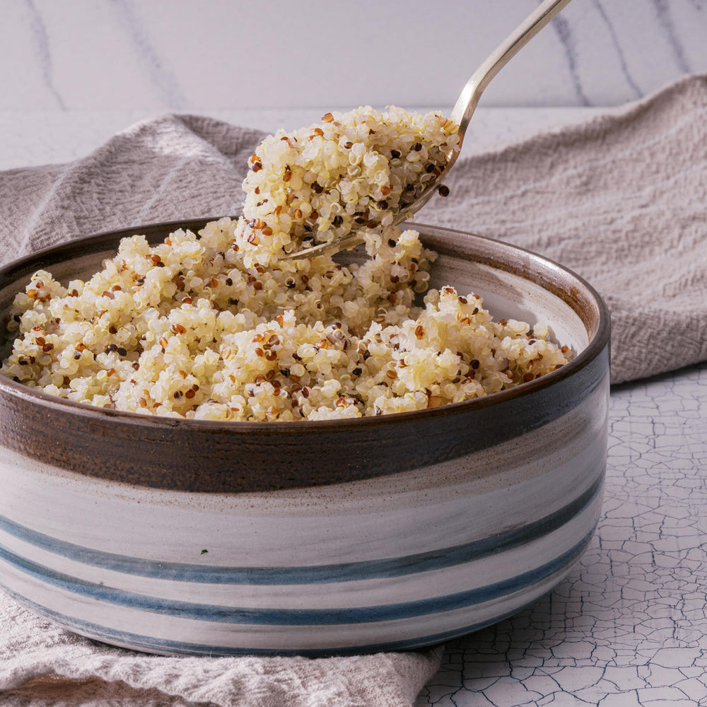 BetterBody quinoa breakfast porridge with nutty flavor.
