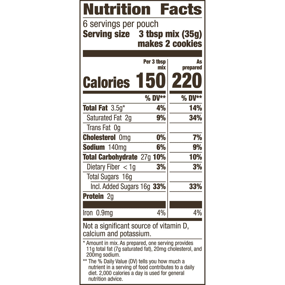 Betty Crocker cookie dough on sheet for quick drop-and-bake snacks.