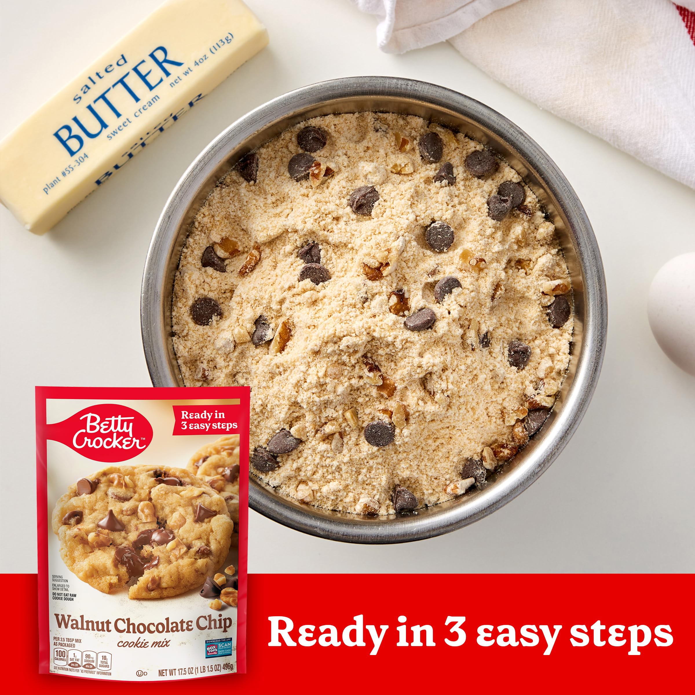 Fresh Betty Crocker cookies cooling on a rack, inviting family moments