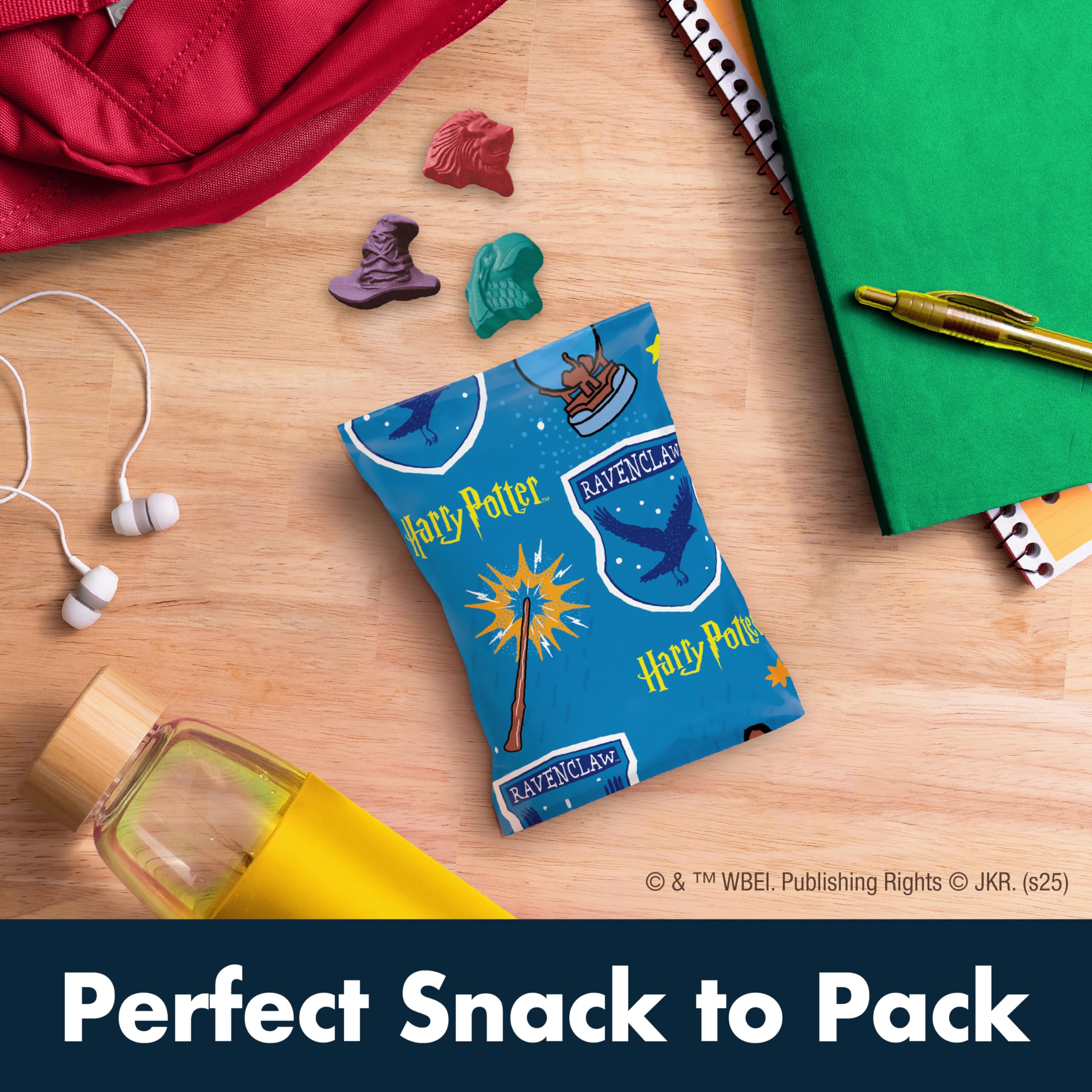 Betty Crocker Harry Potter fruit snacks 80 calories per pouch for mindful snacking