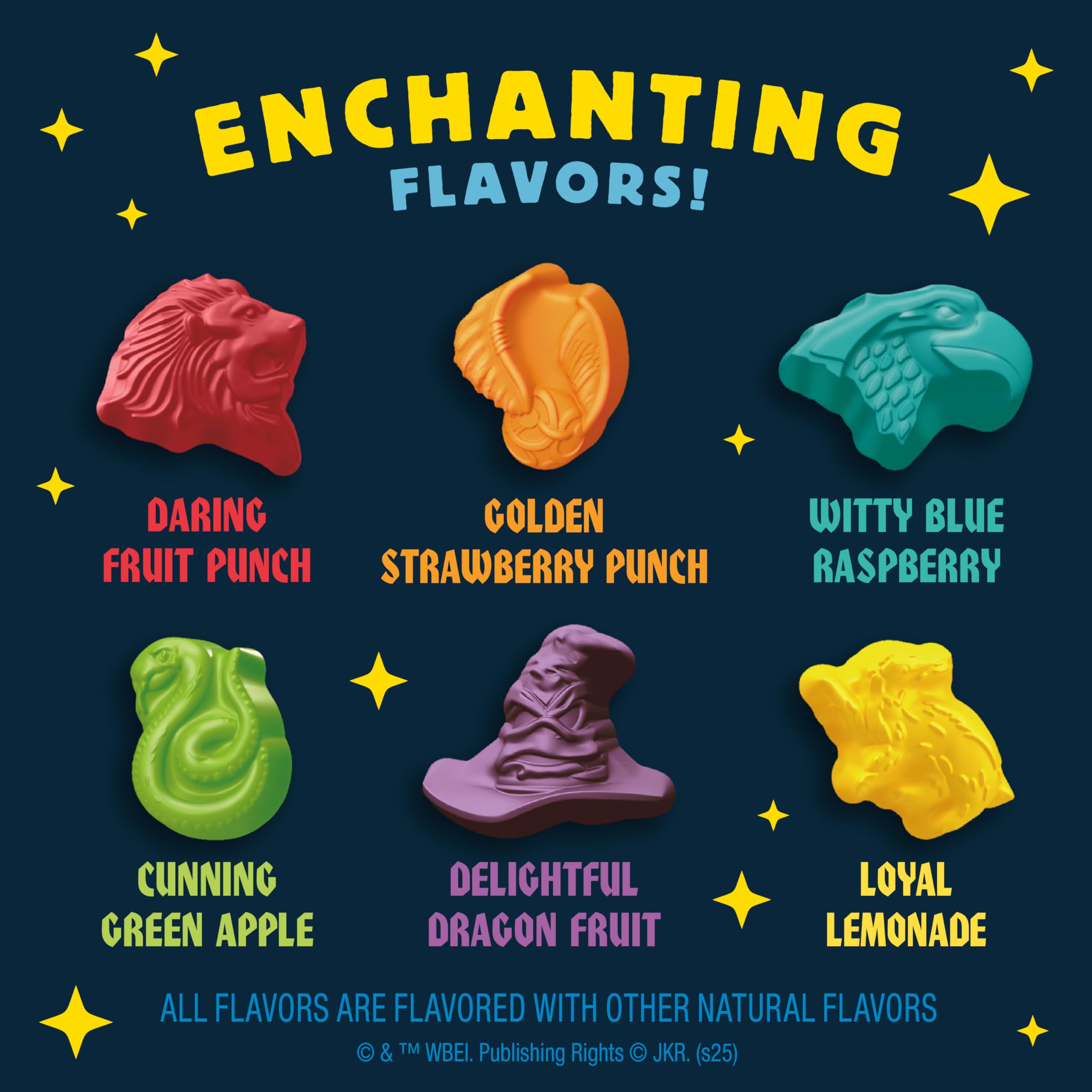Betty Crocker Harry Potter fruit snacks gluten-free and fat-free with vitamin C