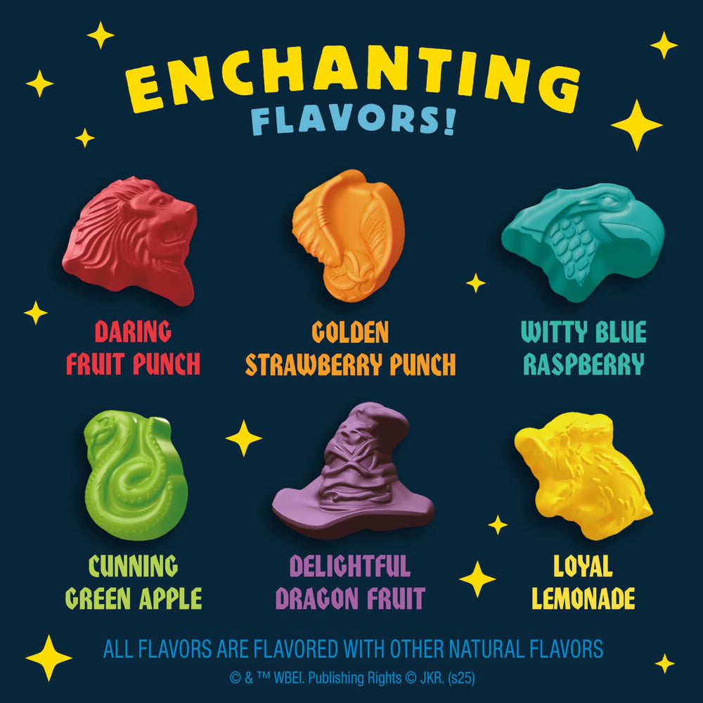 Betty Crocker Harry Potter fruit snacks gluten-free and fat-free with vitamin C