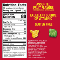 Betty Crocker Pokemon Fruit Snacks pouches, gluten free and kid-friendly on the go.