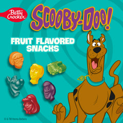 Betty Crocker Scooby-Doo fruit snacks in lunchbox for school days.