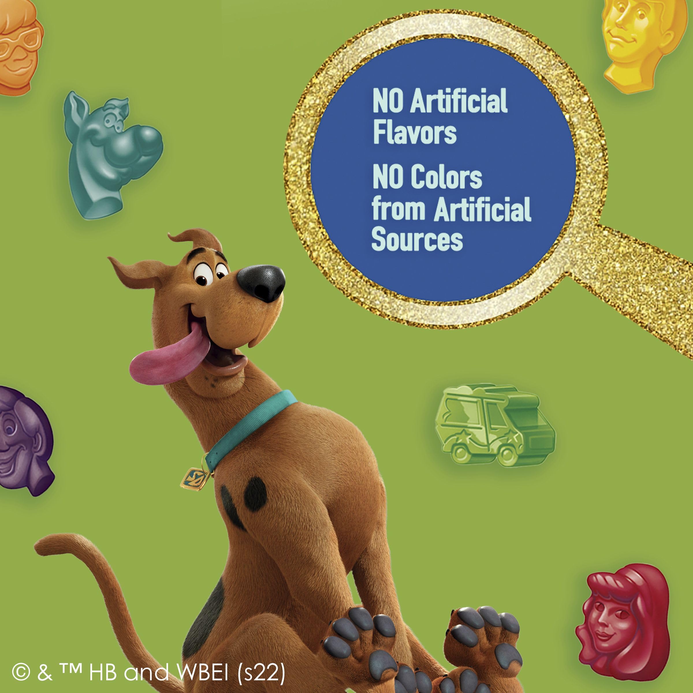Betty Crocker Scooby-Doo fruit snacks value pack for family sharing.