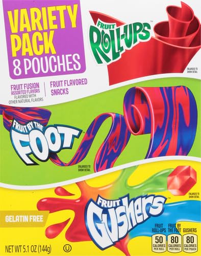 Betty Crocker Variety Pack collection featuring three snack types.