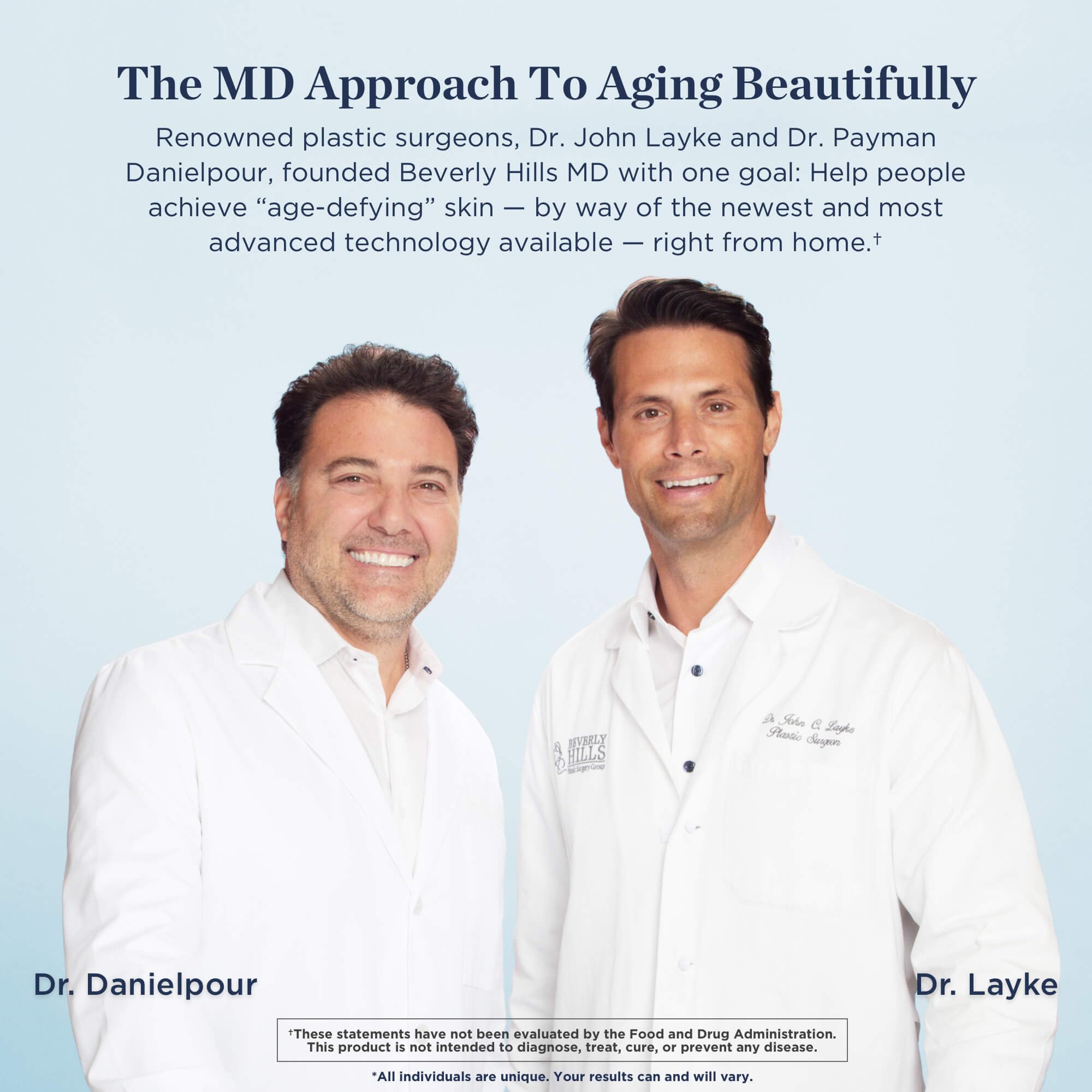 Beverly Hills MD Dermal Repair capsules with glass of water ready