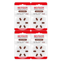 BEVIGOR 312 hearing aid battery pack 24-count for reliable daily power