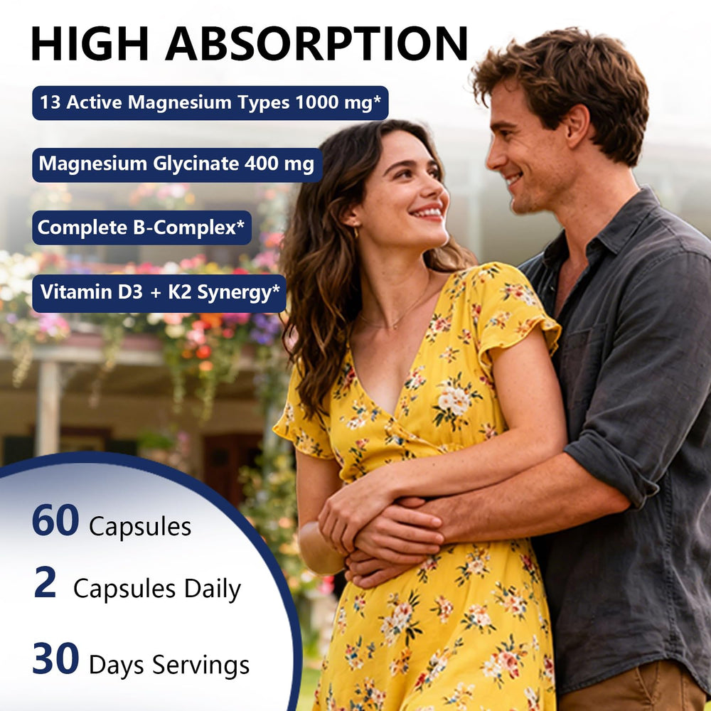 BEVIX Magnesium Complex Gummies supplement facts featuring D3 and K2.