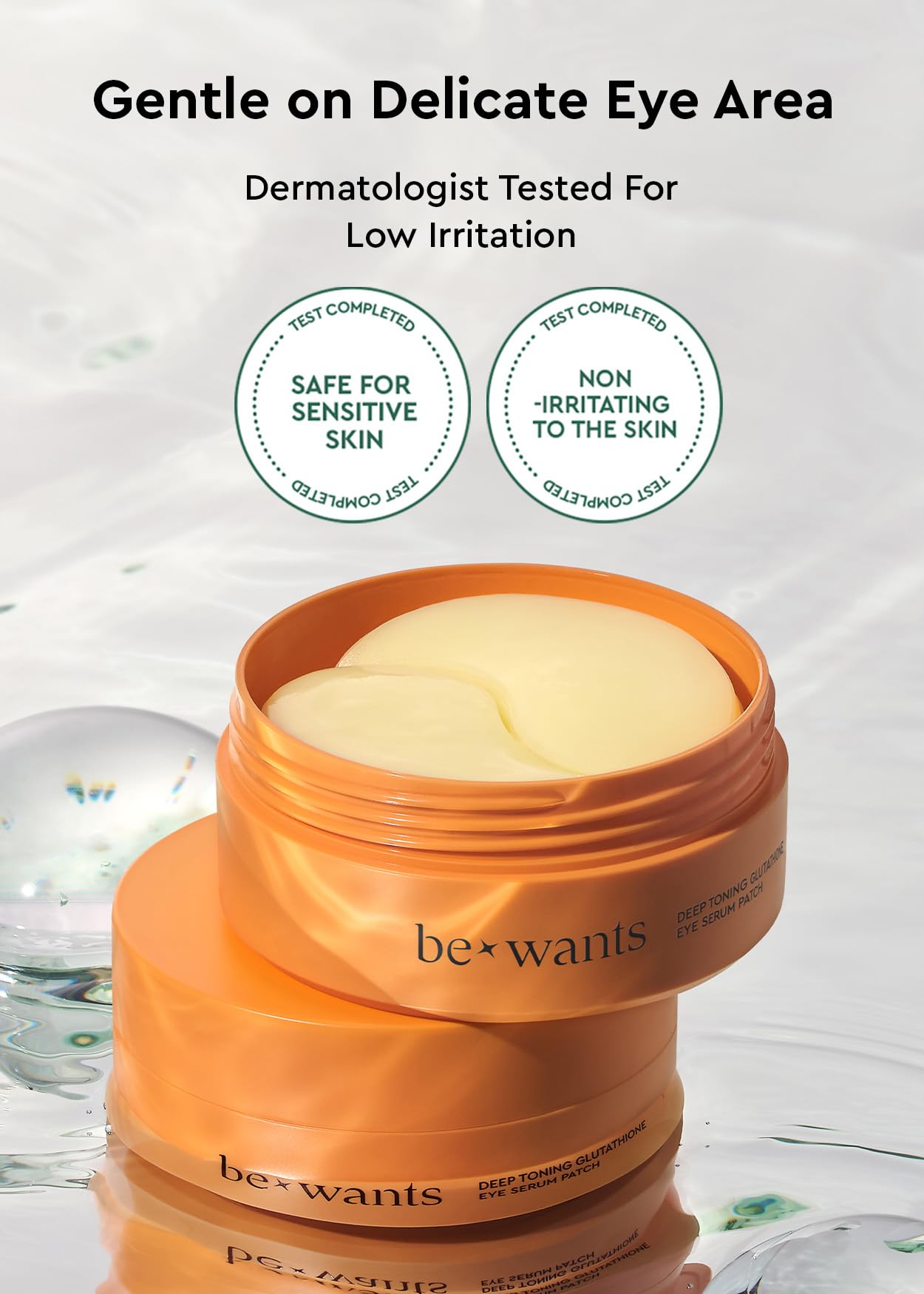 BE+WANTS vegan Korean skincare behind the gentle non-irritating formula