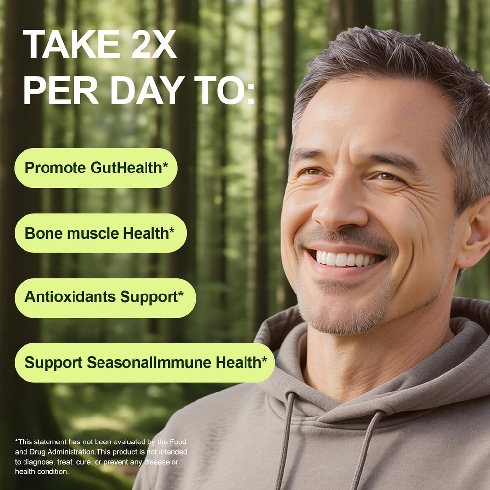 BEWORD softgels in a bottle support simple morning and evening routines.