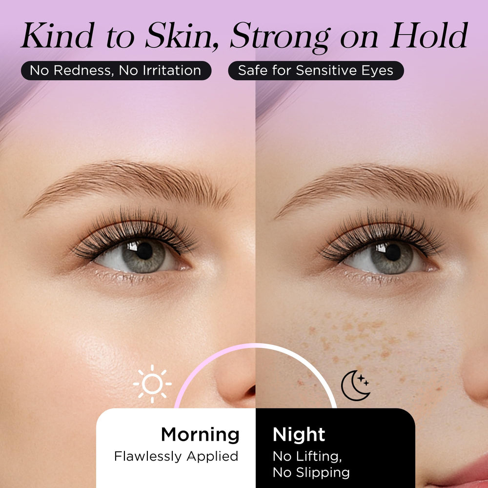 BEYELIAN easy removal without remover simplifies busy mornings
