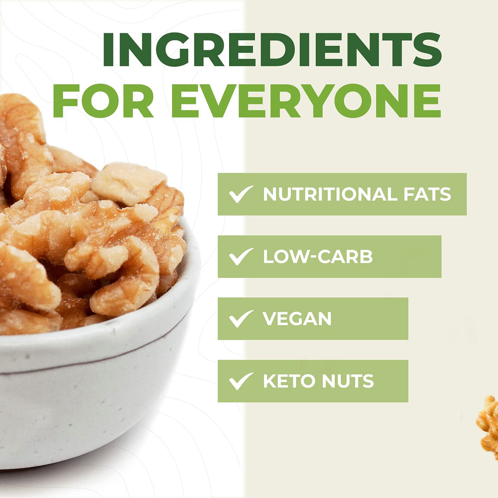Beyond Nature Cracked-shell walnuts showcase buttery texture for baking and toppings