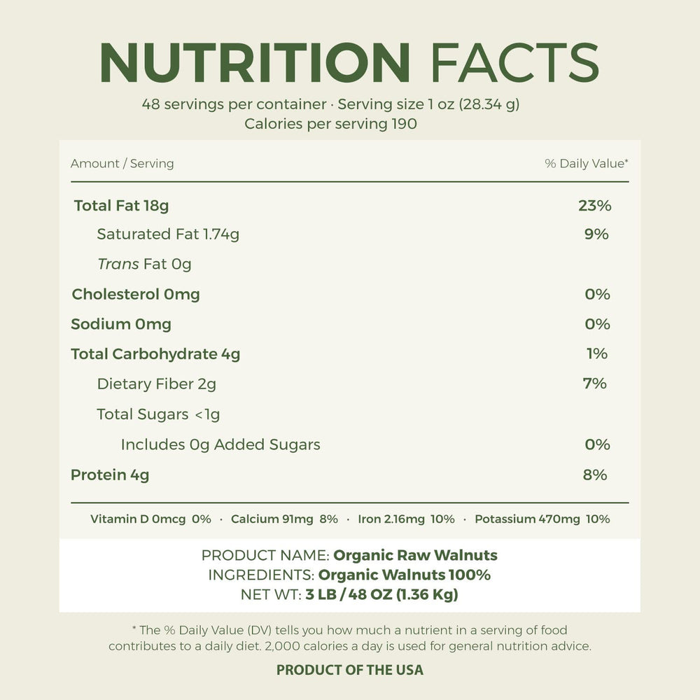 Beyond Nature Omega-3 rich walnuts ready to elevate meals and snacks