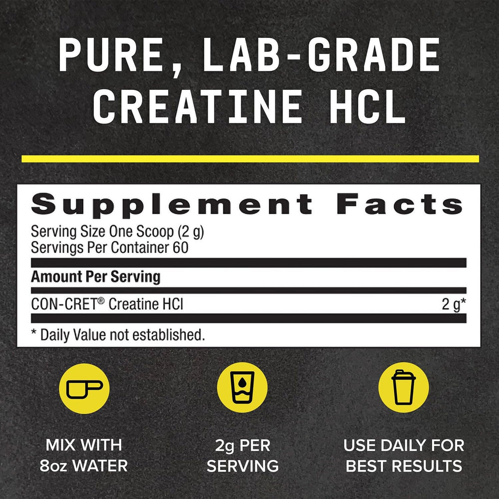 Beyond Raw Creatine HCl powder in a shaker before training