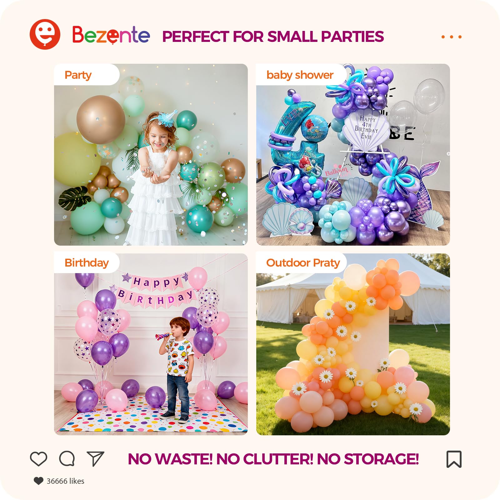 Bezente Balloon Shine Spray rotating nozzle ensures even, effortless application.