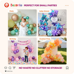 Bezente Balloon Shine Spray rotating nozzle ensures even, effortless application.