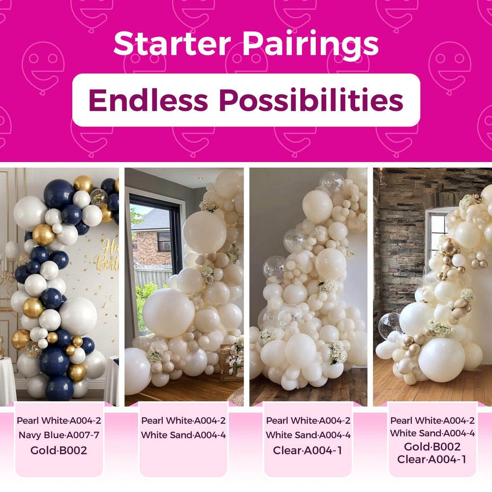 Bezente wedding decor balloons premium latex for a luxe look.