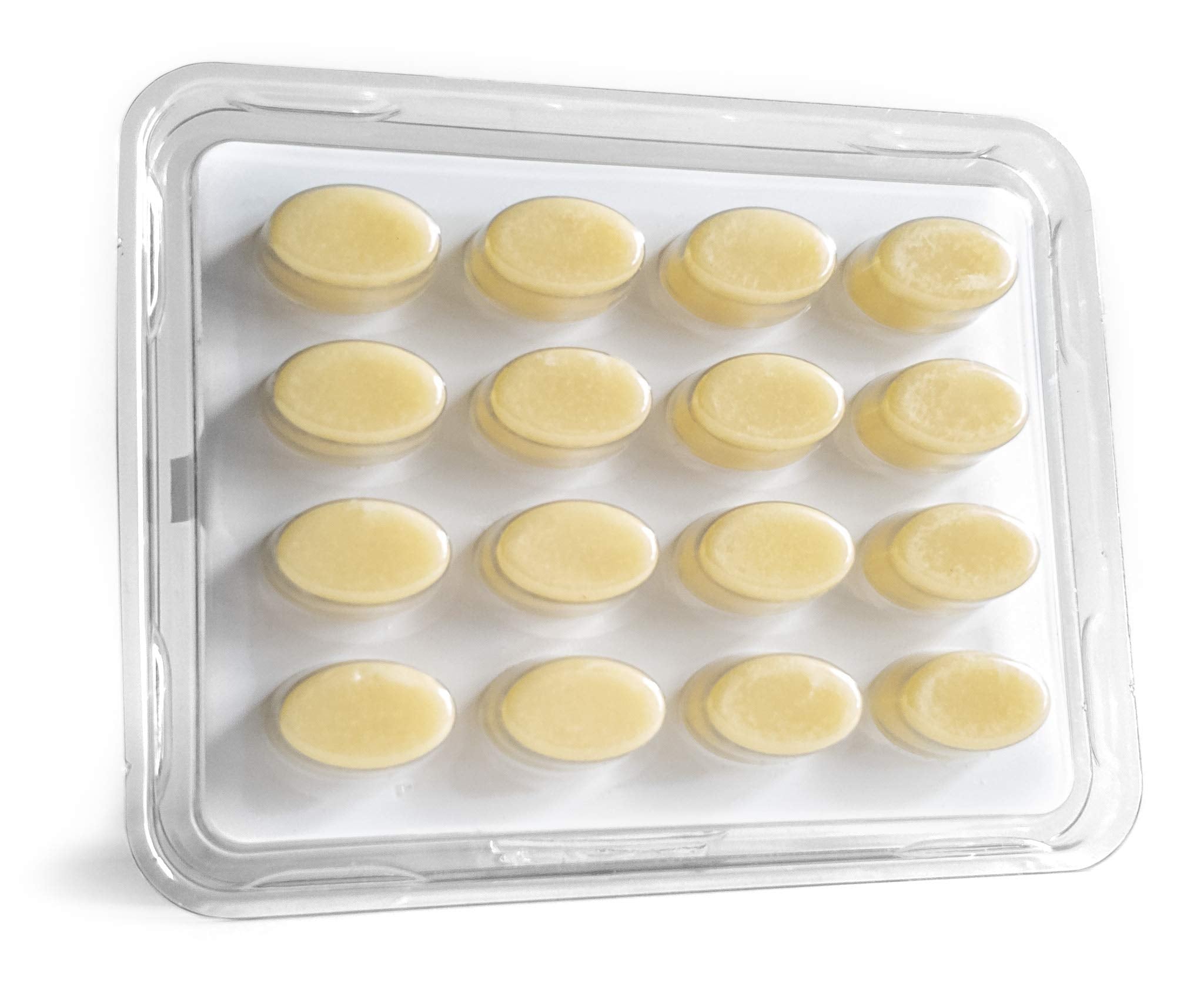 Bezwecken Hydration Ovals 2x Plus DHEA oval closeup showing texture and form