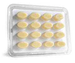 Bezwecken Hydration Ovals 2x Plus DHEA oval closeup showing texture and form