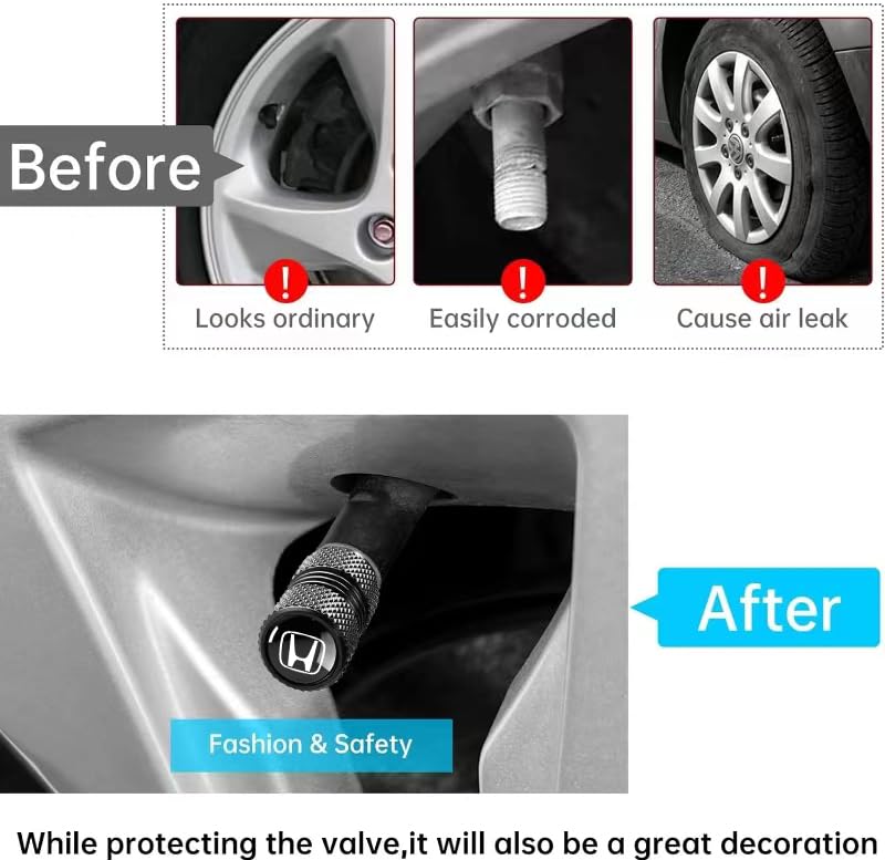 BFIVEANTE valve cap closeup emphasizes easy-to-screw design for quick installs.