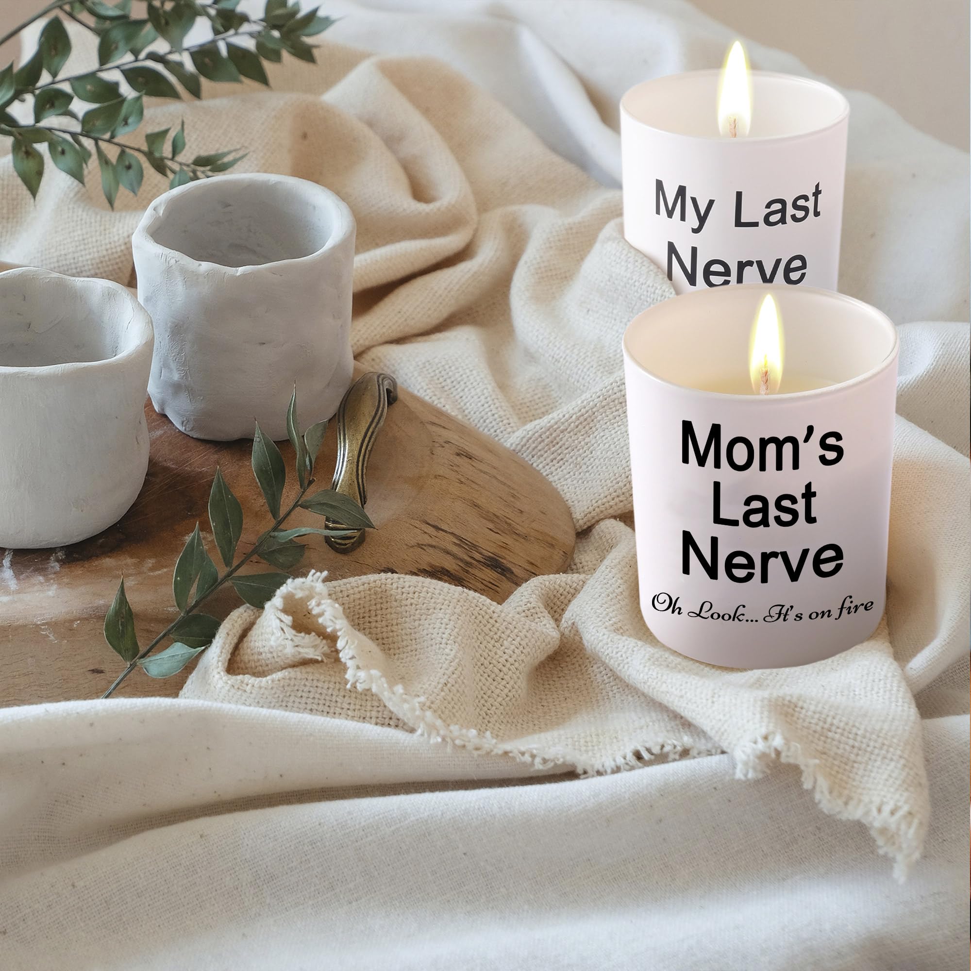BFJLIFE soy wax candle burns clean with long-lasting fragrance