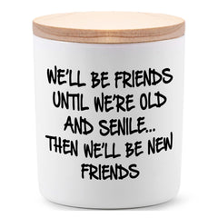 BFJLIFE best-friend-birthday-candle lavender-wax enhances mood and creates calm ambiance.