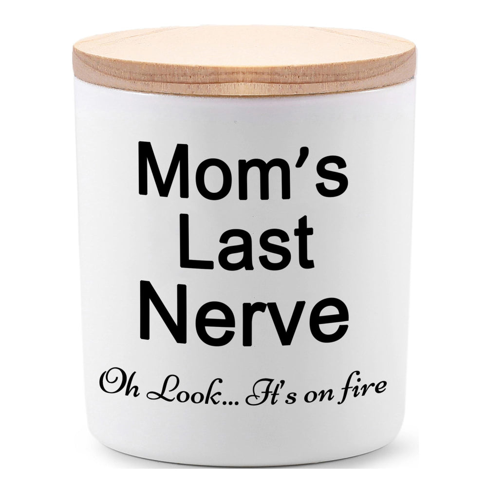 BFJLIFE lavender scented candle with burning wick for relaxing ambiance