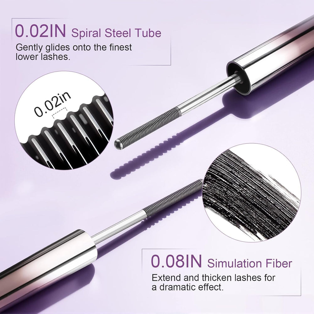 BFQ Iron Wand Mascara easy-removal-washable design lets you rinse and reuse.