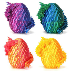 bgezxuy mini 3d dragon egg front view with dragon inside for imaginative play